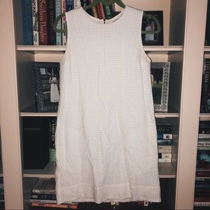 [Gap] White eyelet shift dress
